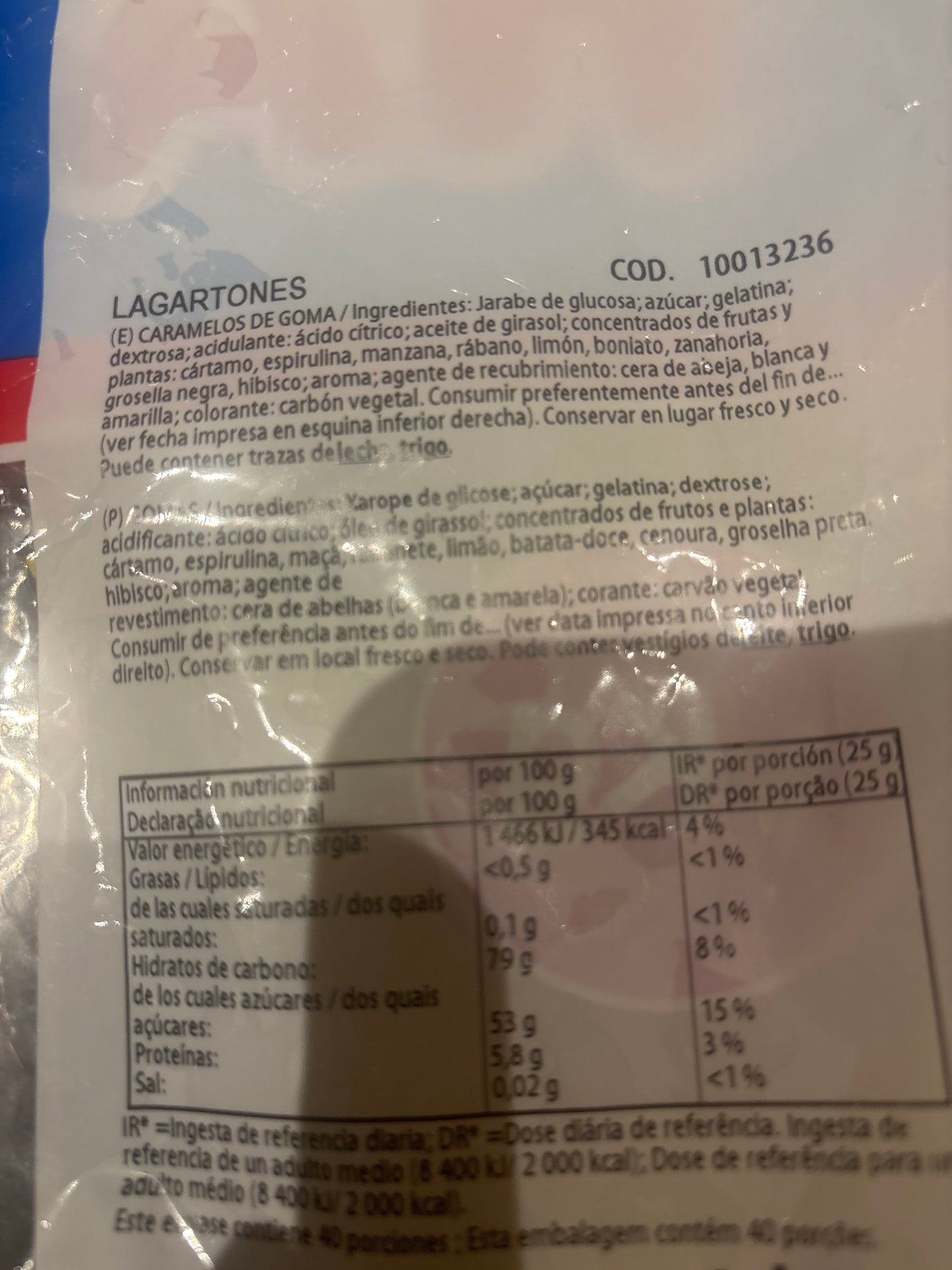 Lagartones crocodile acide