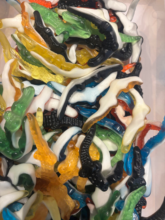 Crocodile de couleur
